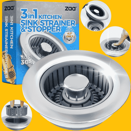 Sink Drain Strainer & Sink Stopper