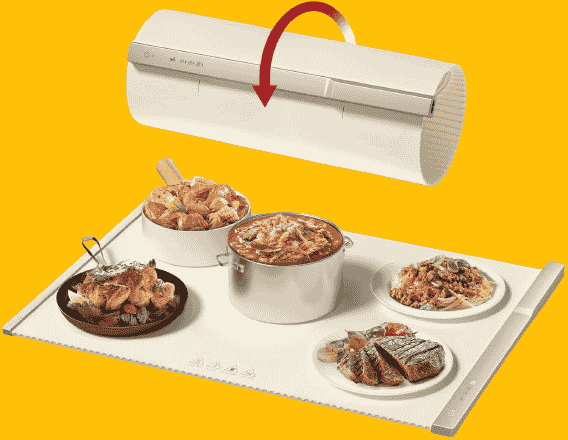 Electric Warming Tray with Adjustable Temperature