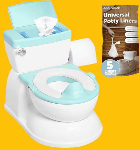 Jool Baby Real Feel 2-in-1 Potty with Wipes Storage