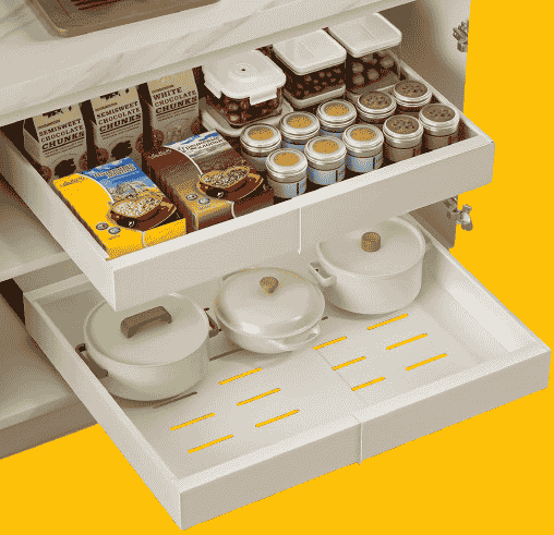  Expandable Pull Out Cabinet Organizer